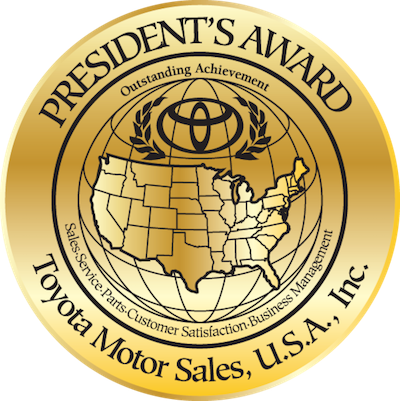 Toyota President's Award