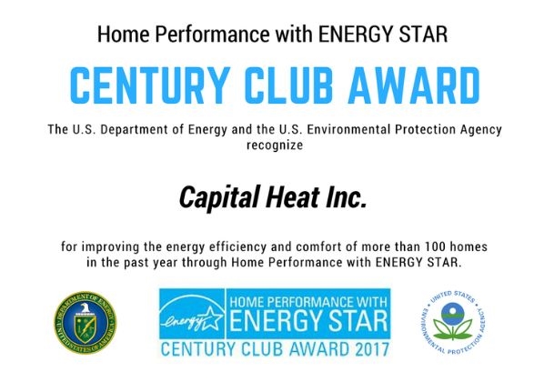 The Department of Energy Century Club Award